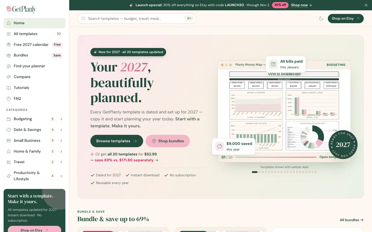 GetPlanly website